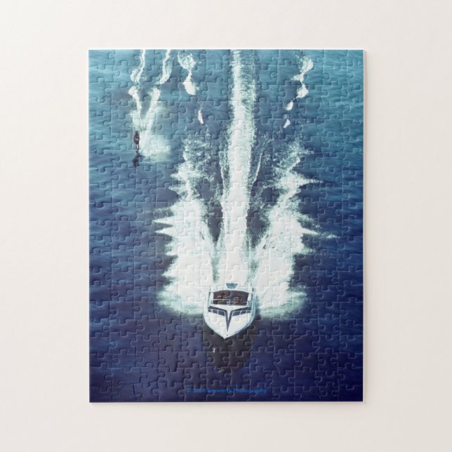 Quebra-cabeça Esqui aquático no Connecticut River (Vertical)