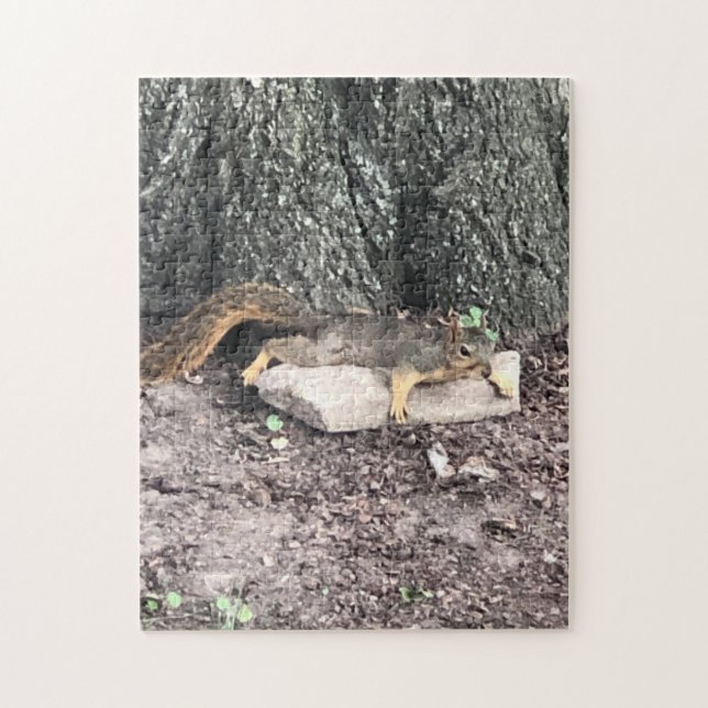 Quebra-cabeça Esquilo (Vertical)