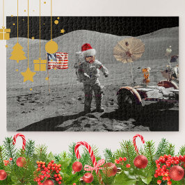 Quebra-cabeça Esse É um Pequeno Passo para o Papai Noel Apollo 1