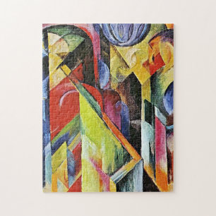Quebra-cabeça estábulos de Franz Marc