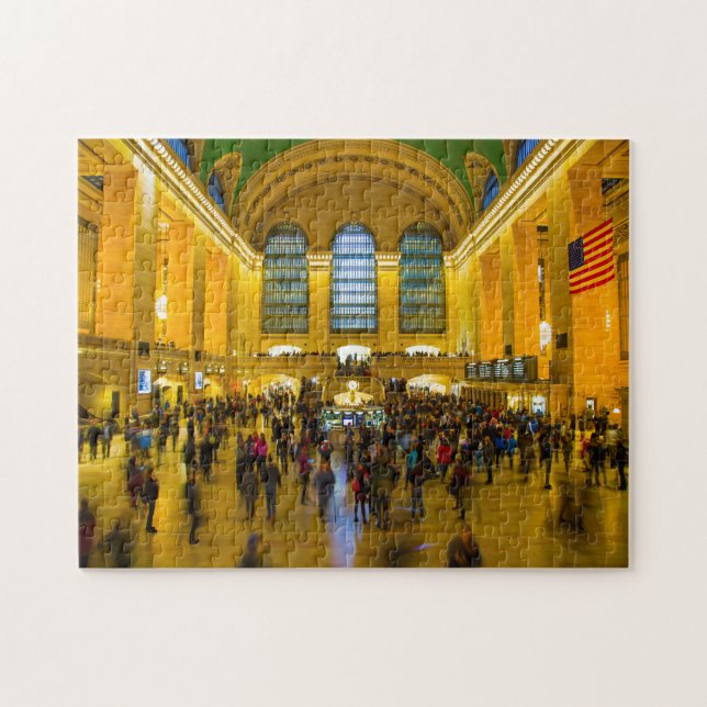 Quebra-cabeça Estação Grand Central do Brooklyn. (Horizontal)