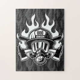 Quebra-cabeça Estação Personalizada de Bombeiros de Emergência