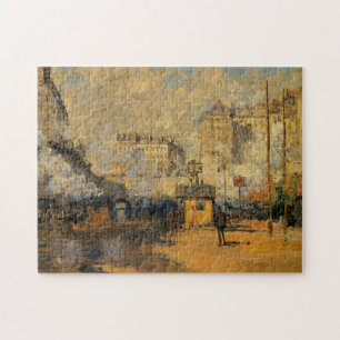 Quebra-cabeça Estação santo Lazare Efeito de luz solar Monet F