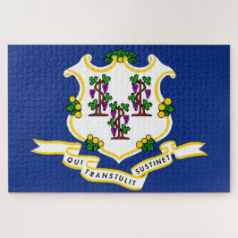 Quebra-cabeça Estado de bandeira do Connecticut