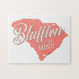 Quebra-cabeça Estado de Espírito de Bluffton Lowcountry Carolina