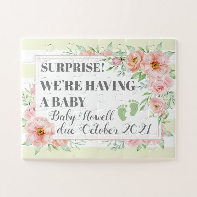 Quebra-cabeça Estamos recebendo uma reviravolta de gravidez para (Horizontal)