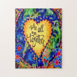 Quebra-cabeça "Estamos todos juntos nesta inspirividade"