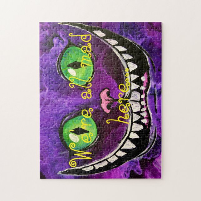 Quebra-cabeça Estamos todos loucos aqui (Vertical)