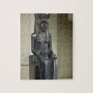 Quebra-cabeça Estátua da deusa leão-dirigida Sekhmet, do th