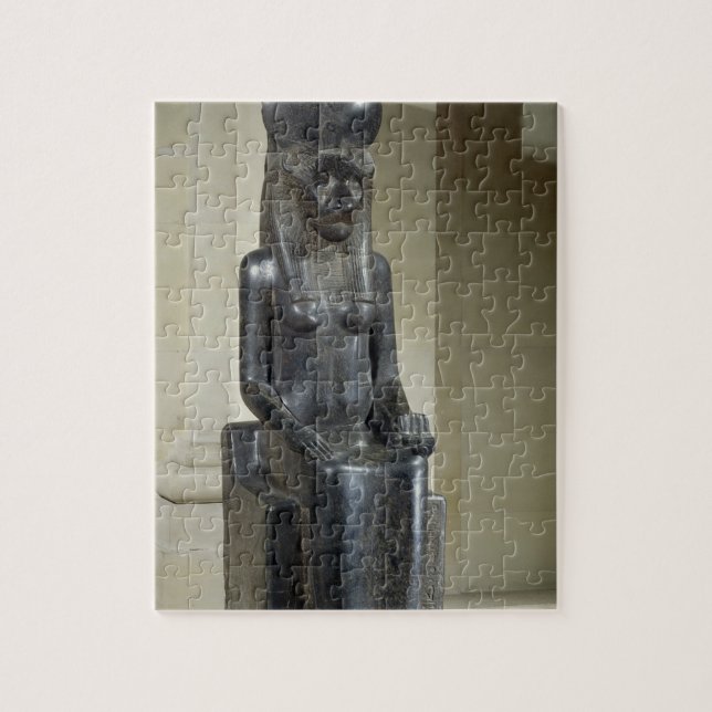 Quebra-cabeça Estátua da deusa leão-dirigida Sekhmet, do th (Vertical)
