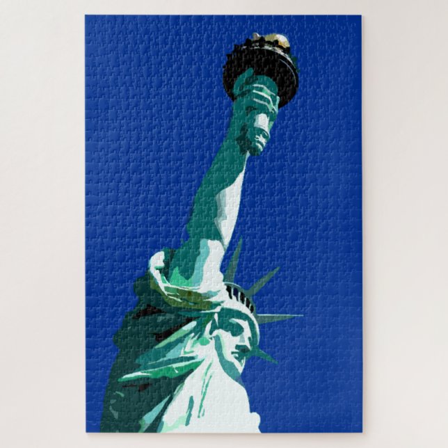 Quebra-cabeça Estátua da Ilustração da Liberdade (Vertical)