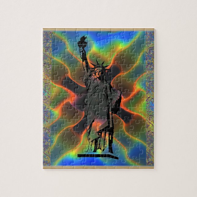 Quebra-cabeça Estátua da Liberdade (Vertical)
