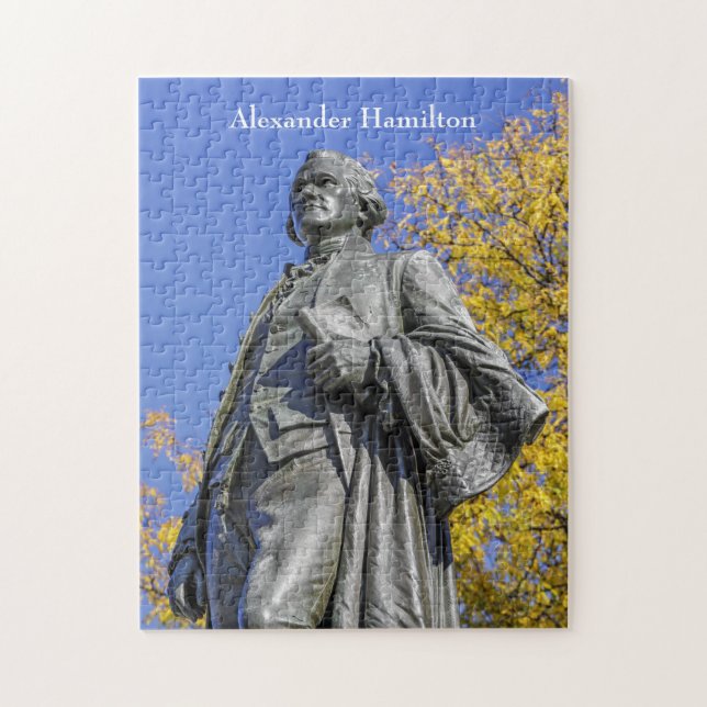 Quebra-cabeça Estátua de Alexander Hamilton (Vertical)