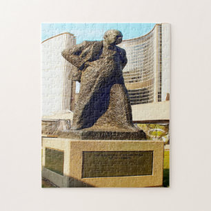 Quebra-cabeça Estátua de Churchill Toronto.