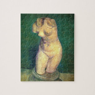 Quebra-cabeça Estátua de Gesso do Torso Feminino por Vincent van
