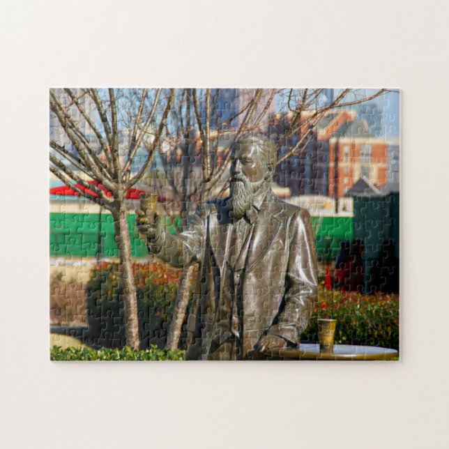 Quebra-cabeça Estátua de John Pemberton Geórgia. (Horizontal)