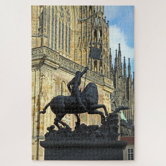 Quebra-cabeça Estátua de Praga 1014-pc (Vertical)