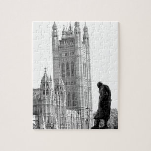 Quebra-cabeça Estátua de Winston Churchill em Londres
