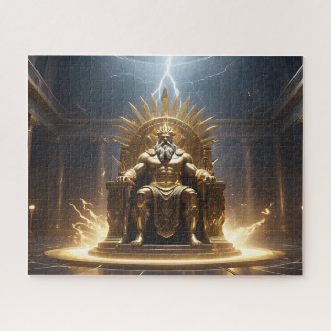 Quebra-cabeça Estátua de Zeus em Olympia, como se vê por Ai (Horizontal)