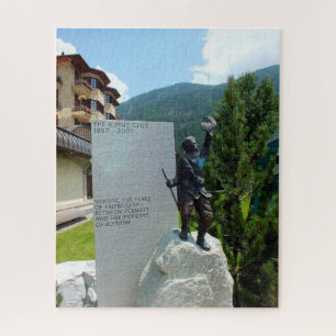Quebra-cabeça Estátua do Clube Alpino, Zermatt, Suíça