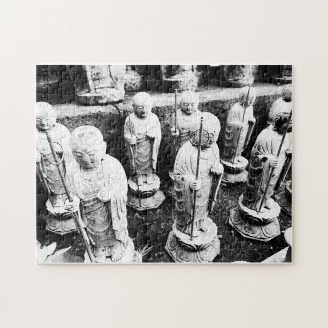 Quebra-cabeça Estátuas de Buddha do japonês (Horizontal)