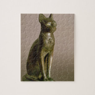 Quebra-cabeça Estatueta de um gato que representa a deusa Bastet
