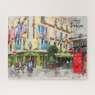Quebra-cabeça Este é Dublin-Irlanda