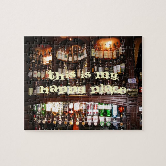 Quebra-cabeça Este é meu lugar feliz (Horizontal)