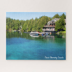 Quebra-cabeça Este é Tobermory, Canadá