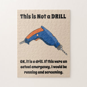 Quebra-cabeça Este não é um Drill