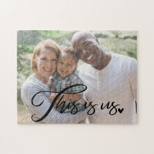 Quebra-cabeça Este Somos Nós   Foto personalizada da família