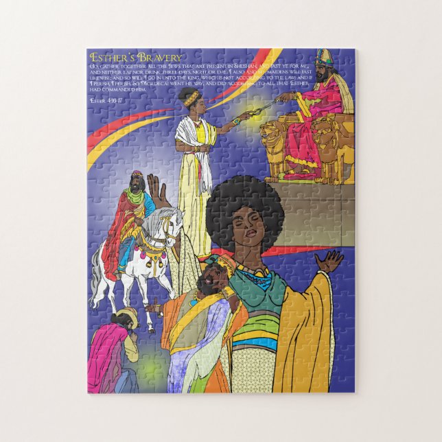 Quebra-cabeça Esters Bravery (Vertical)