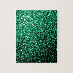 Quebra-cabeça Estilhador de brilho verde-esmeralda