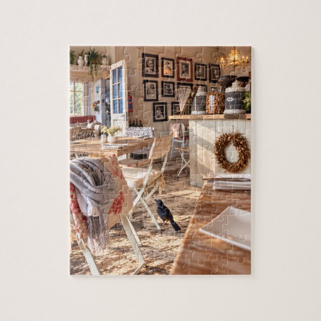 Quebra-cabeça Estilo Café - 110 Peças (Vertical)