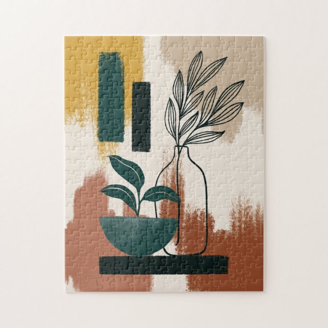 Quebra-cabeça Estilo de Boho de Corte (Vertical)