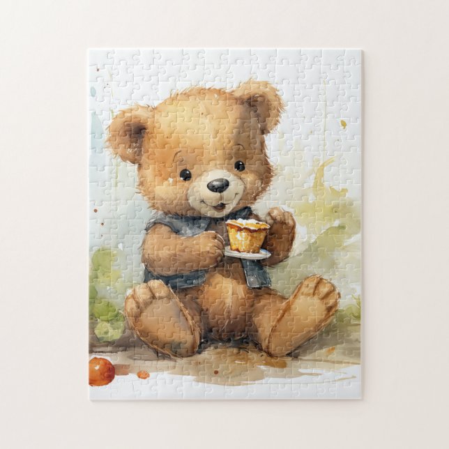 Quebra-cabeça Estilo de Storybook Teddy Bear Jigsee Gift (Vertical)