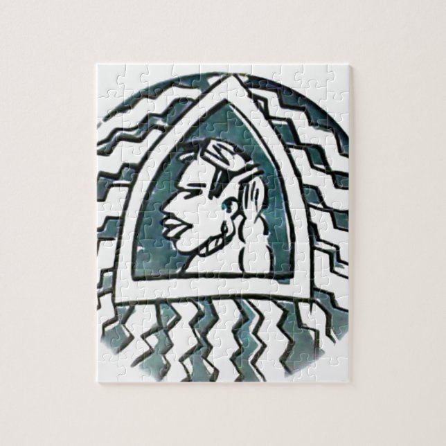 Quebra-cabeça Estilo de Triângulo Azul de Hakuna Matata.png (Vertical)