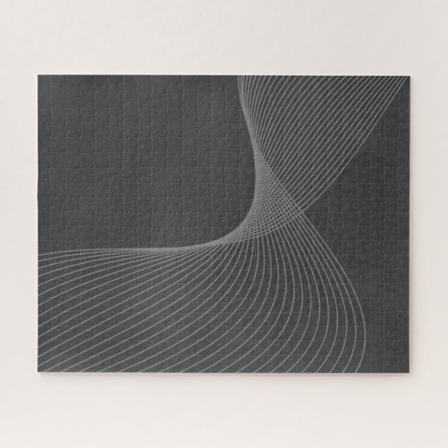 Quebra-cabeça Estilo elegante, chic, simples, arte moderna de pa (Horizontal)