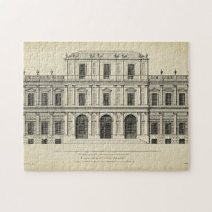 Quebra-cabeça Estilo Teatral Façade por Colen Campbell