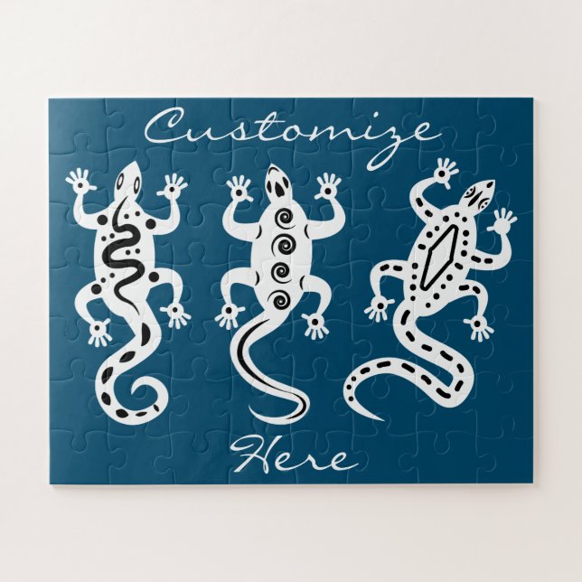 Quebra-cabeça Estilo Thunder_Cove Sudoeste de Três Lagartos (Horizontal)