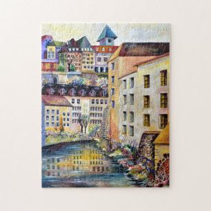 Quebra-cabeça Estocolmo Gamla Stan - Cidade Antiga