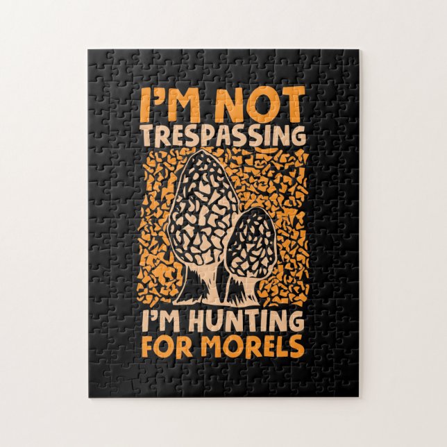 Quebra-cabeça Estou Caçando Por Moréis (Vertical)