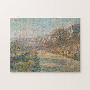 Quebra-cabeça Estrada de La Roche-Guyon Monet Fine Art