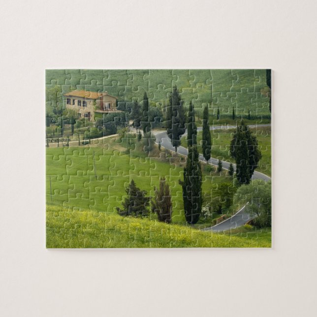 Quebra-cabeça Estrada de Pienza a Montepulciano, 2 (Horizontal)