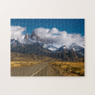 Quebra-cabeça Estrada para montar Fitzroy, Patagonia