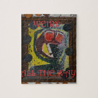 Quebra-cabeça Estranho toda a maneira na arte do estranho - não