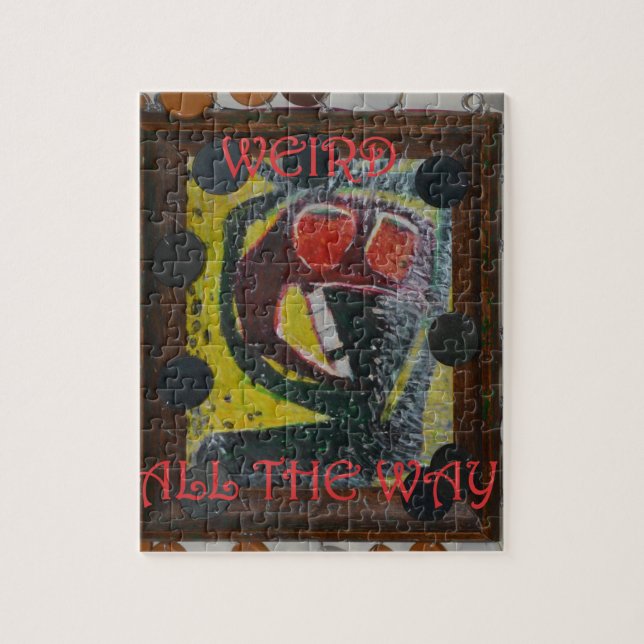 Quebra-cabeça Estranho toda a maneira na arte do estranho - não (Vertical)