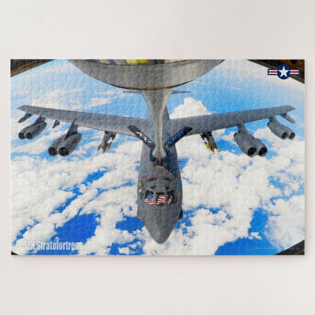 Quebra-cabeça ESTRATOFORTRESS B-52H (20x30 POLEGADAS) (Horizontal)
