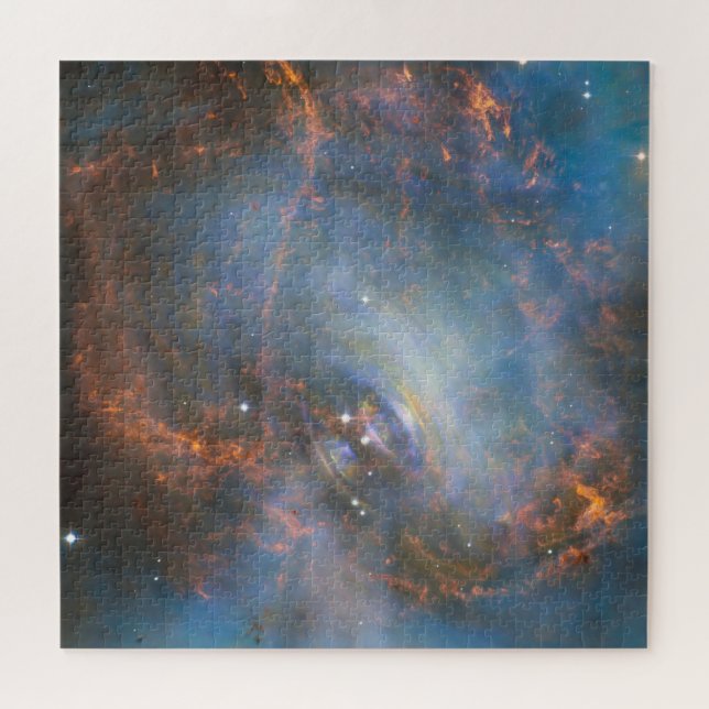 Quebra-cabeça Estrela Neutrônica Central Na Nebulosa Do Carangue (Horizontal)
