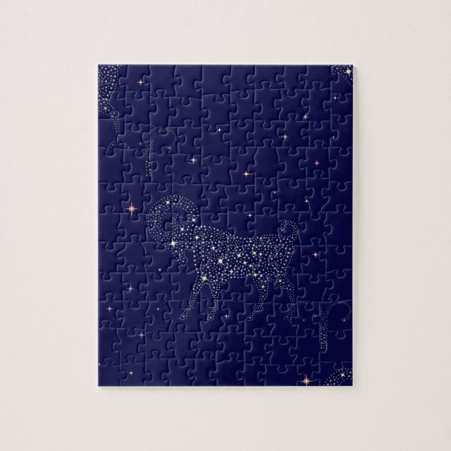 Quebra-cabeça estrelas (Vertical)